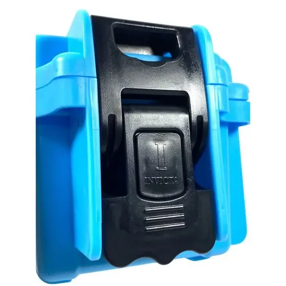 Invicta 1-Slot Waterproof Dive Impact Watch Case Storage Box Blue DC1-LTBLU NEW - Picture 3 of 4